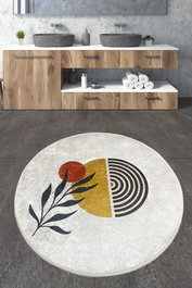 Mijölnir Le Soleil - 96 Alfombrilla de Baño Multicolor 120 x 120 cm